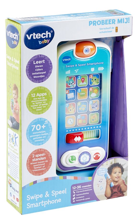 VTech Swipe & Speel Smartphone NL