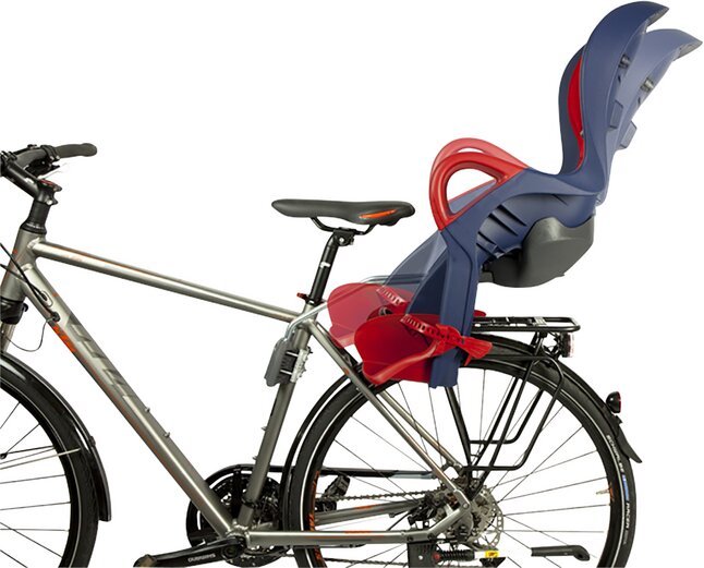 OK Baby Siège-vélo 10+ noir/gris