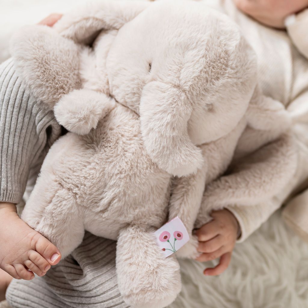 Nattou Knuffel olifant zand
