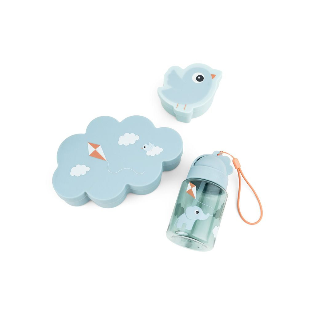 Done by Deer 3-delige set Playground Blauw