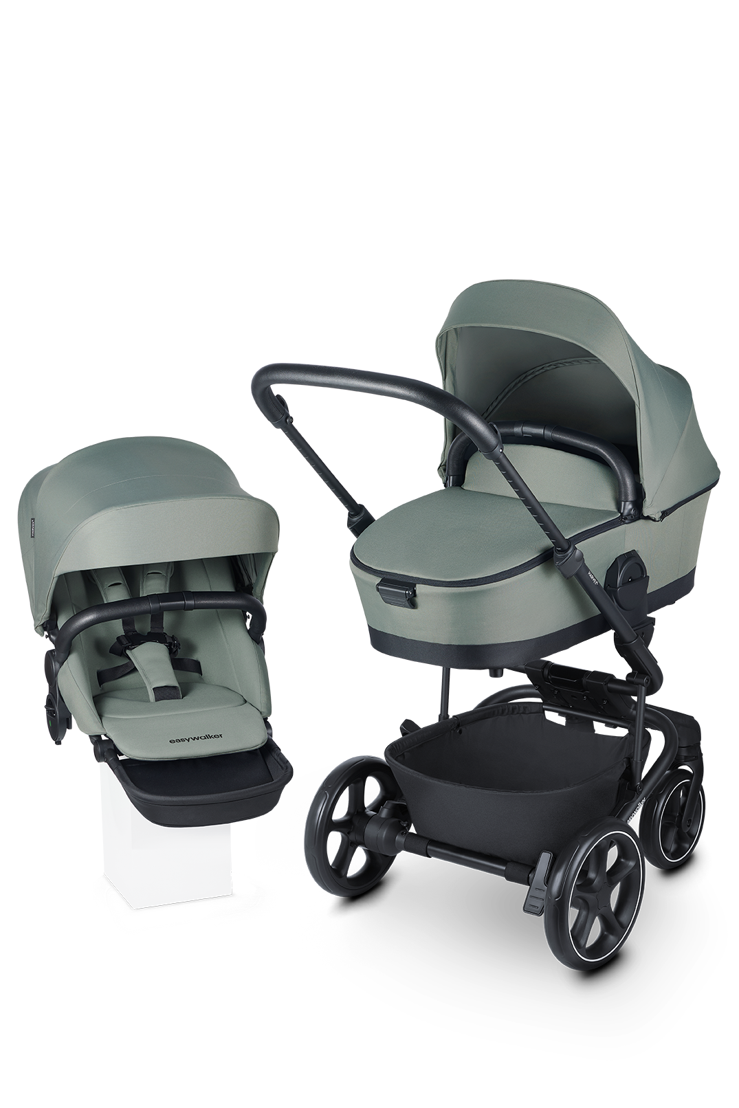 EasyWalker Draagmand Harvey5 Agave Green