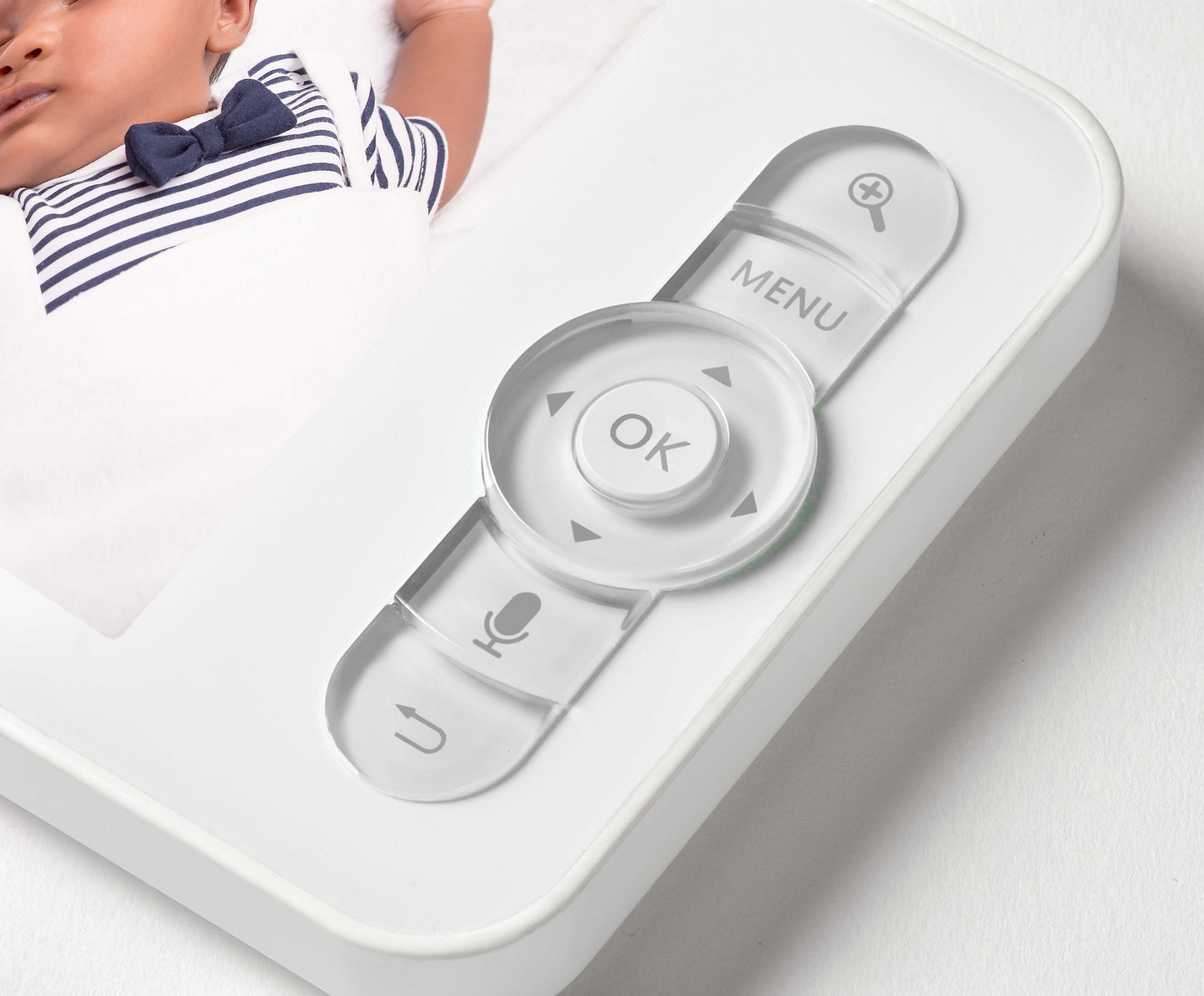 Beaba Babyphone avec camera Zen Premium Night Light blanc