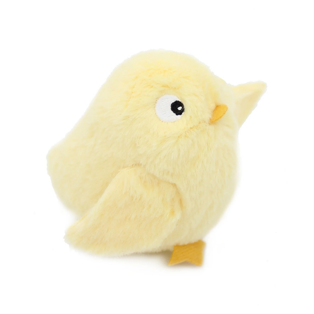 Les Déglingos Peluche Pioupiou poule Maman et Bébé blanche Ptipotos