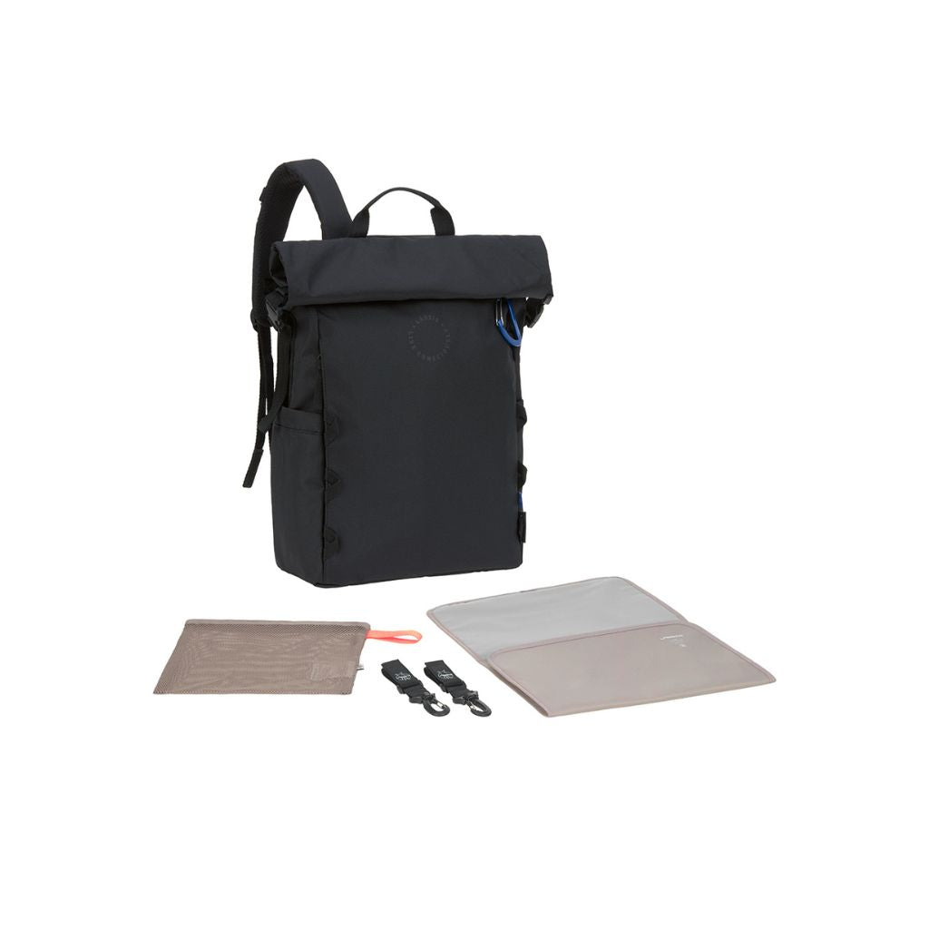 Lässig Sac à dos Rolltop noir