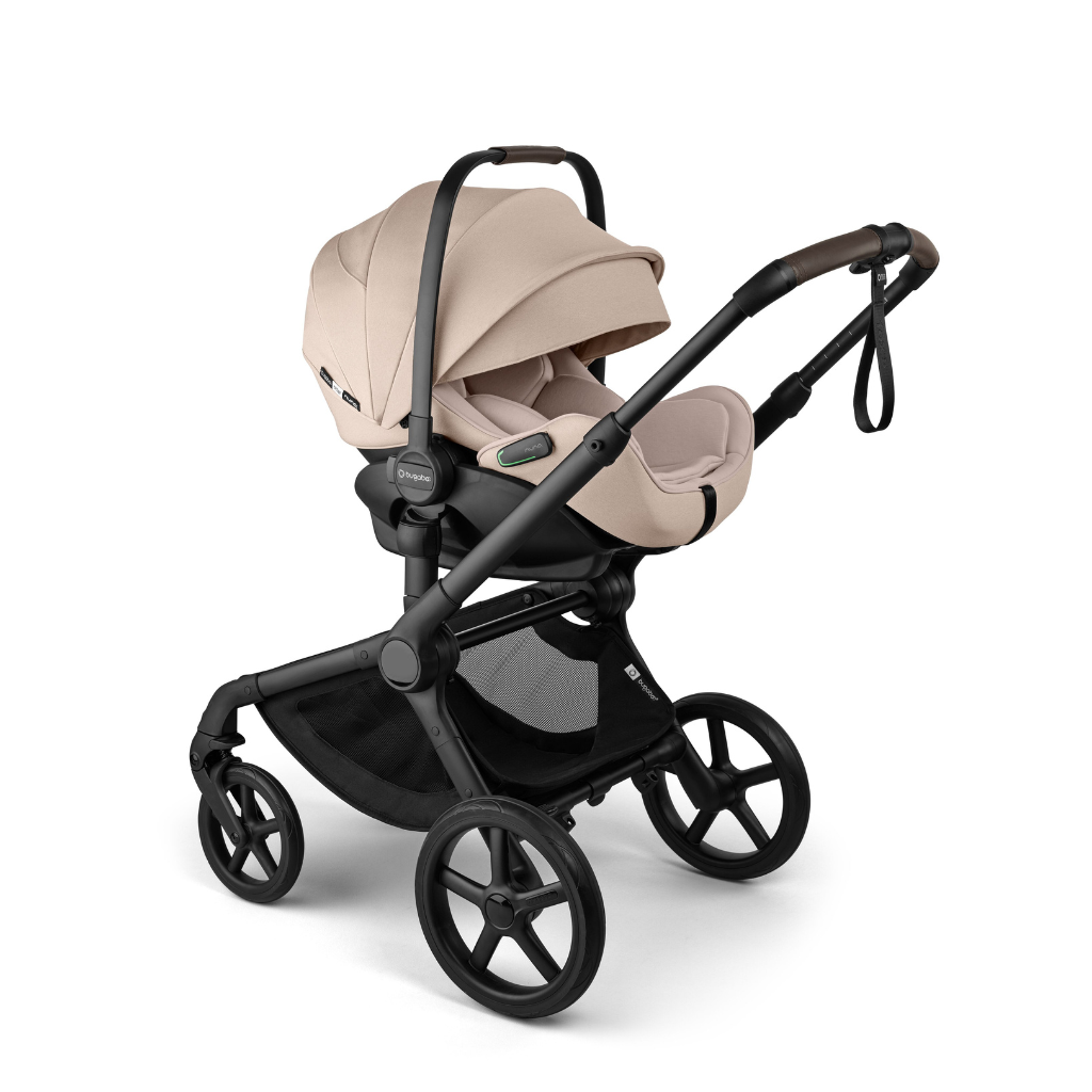 Bugaboo Draagbare autostoel Otter by Nuna R129 Groep 0+ Desert Taupe Melange