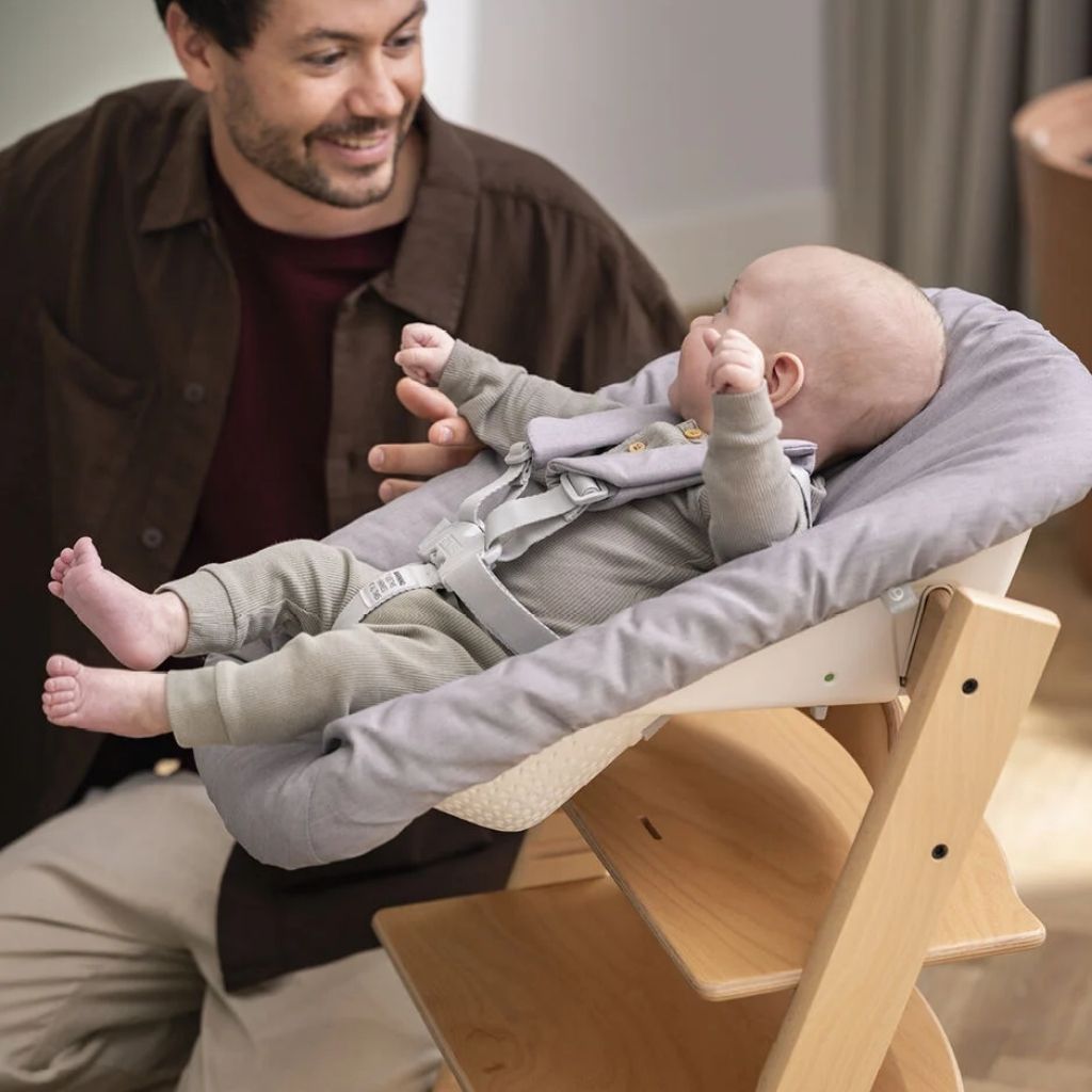 Stokke® Eetstoel Tripp Trapp® + Newborn set + Baby set² Naturel