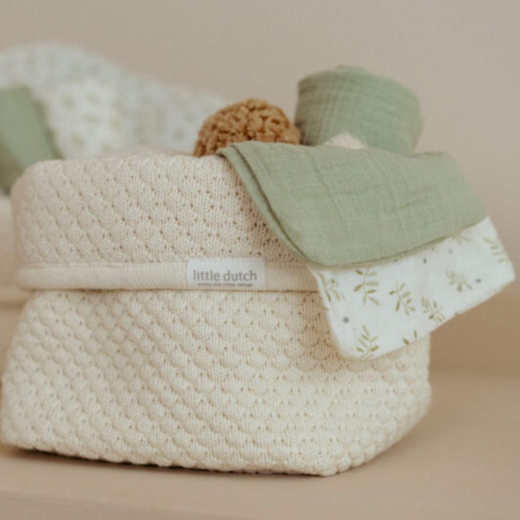 Little Dutch Washandje Blueberry Leaves - 3 stuks