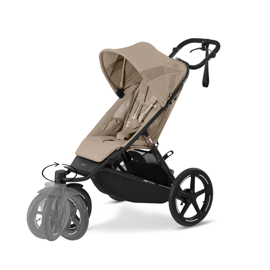 Cybex INFO Wandelwagen Avi Spin Almond Beige