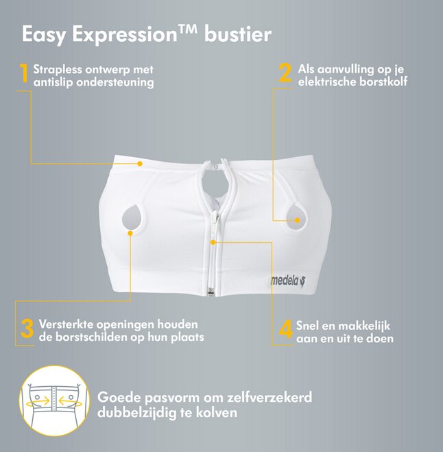 Medela Bustier Easy Expression M noir