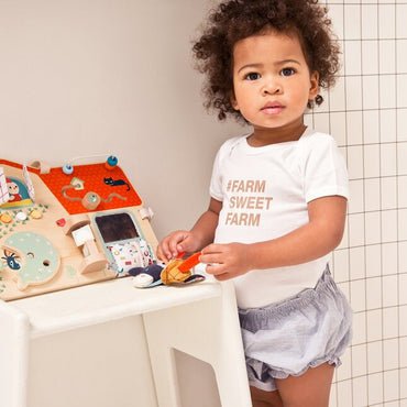 Lilliputiens Panneau d'activités Ferme