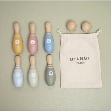 Little Dutch Set de bowling en bois