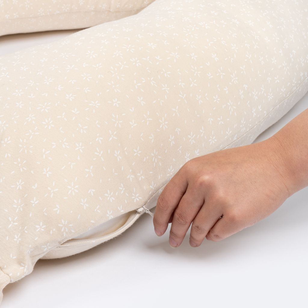 doomoo Coussin de positionnement et d'allaitement Maxxy Mini Flowers Sand