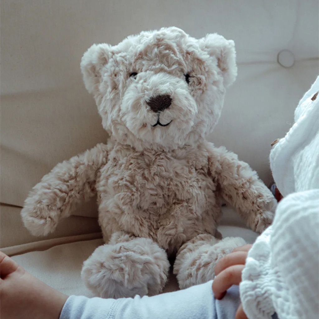 Flow Hartslagknuffel Lou de beer beige