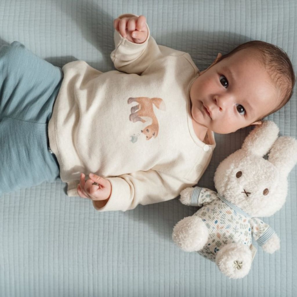 Little Dutch Peluche Miffy Lucky Leaves 20 cm