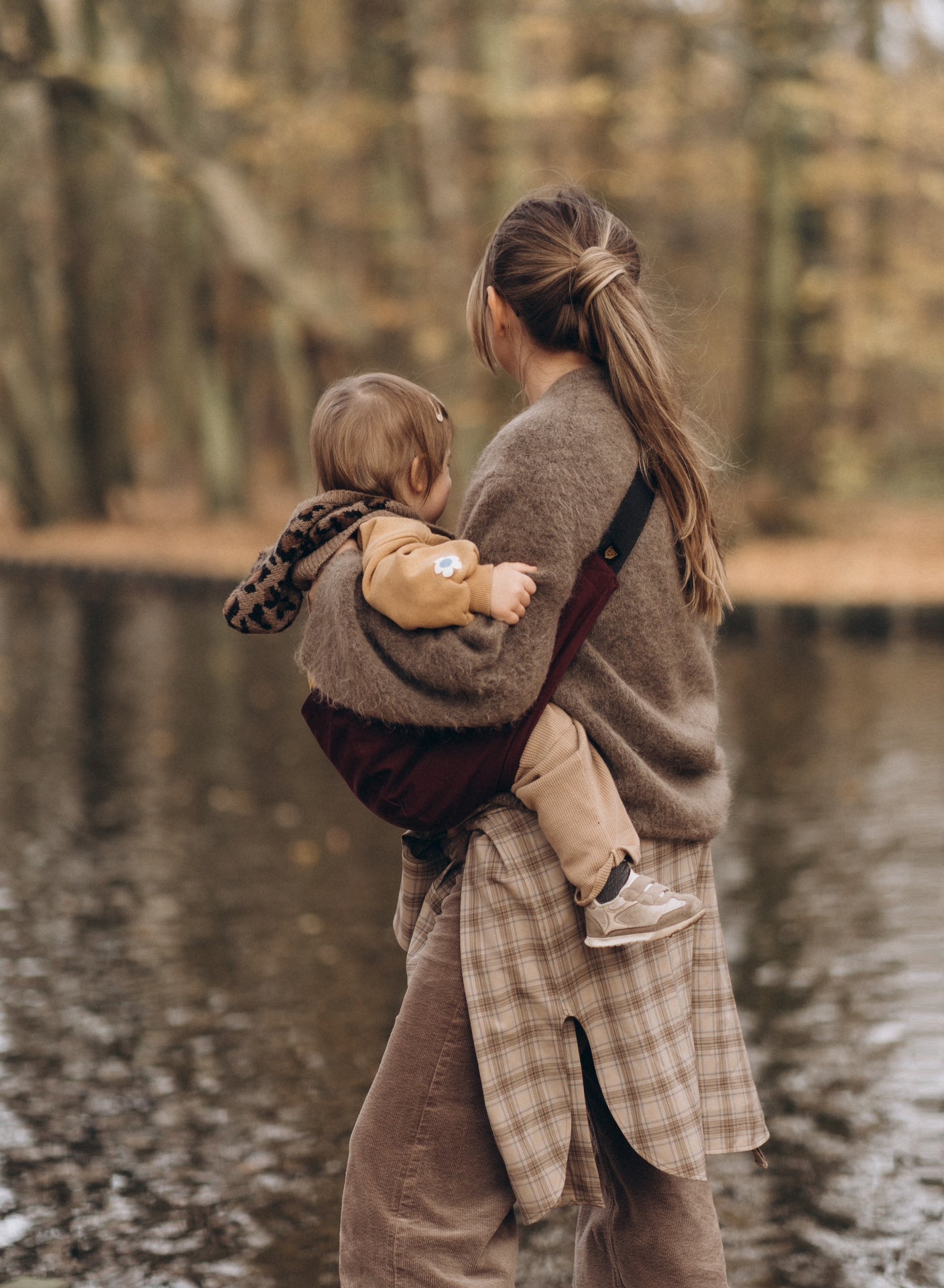 Wildride Draagzak Toddler Swing Carrier Merlot