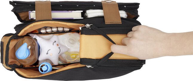 Badabulle Sac de rangement Easy Travel noir