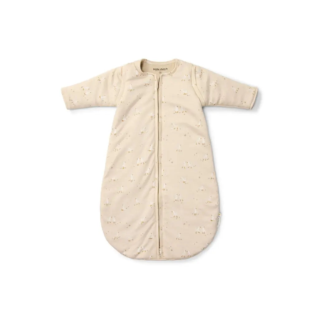 Little Dutch Sac de couchage d'hiver Little Goose beige 60 cm