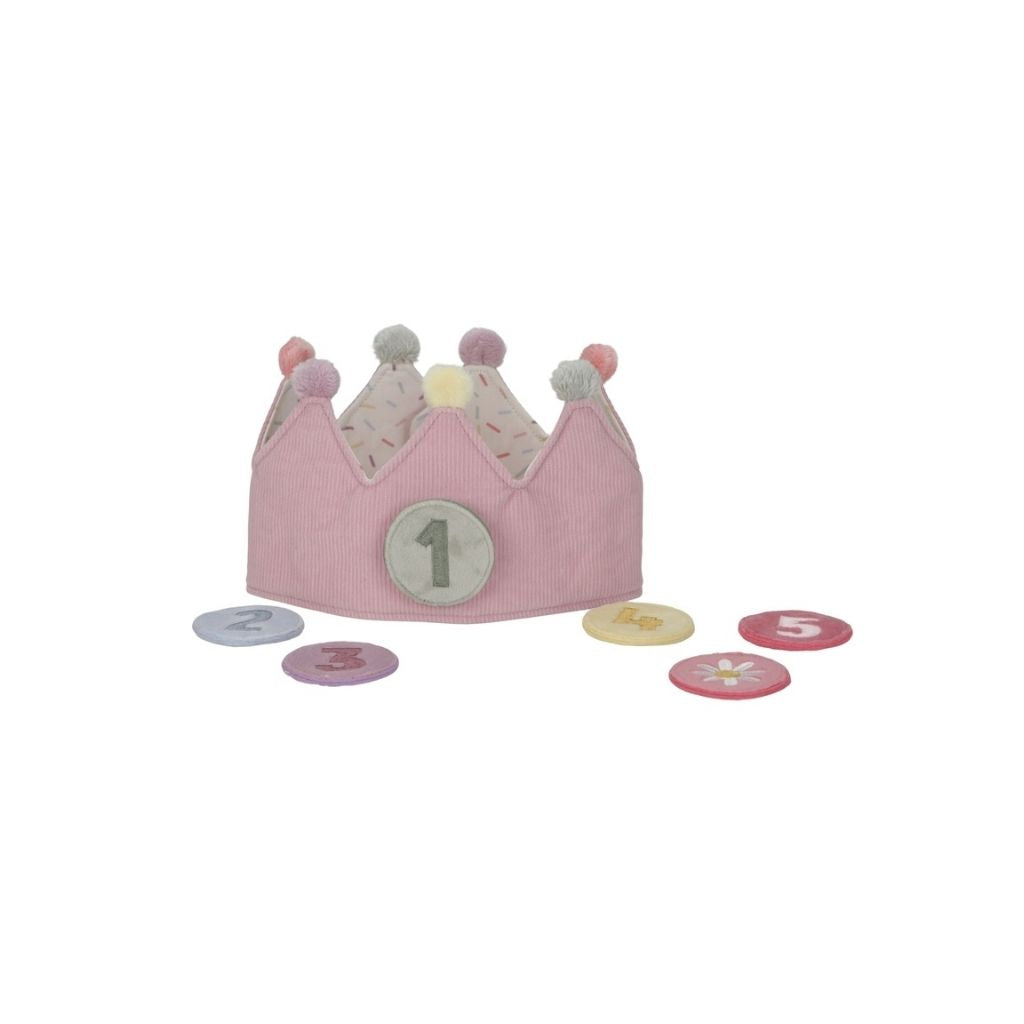 Little Dutch Verjaardagskroon roze