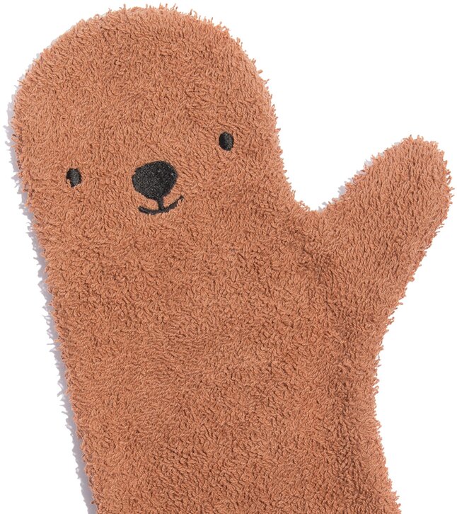 Nifty Washandje Shower Glove Beer roest