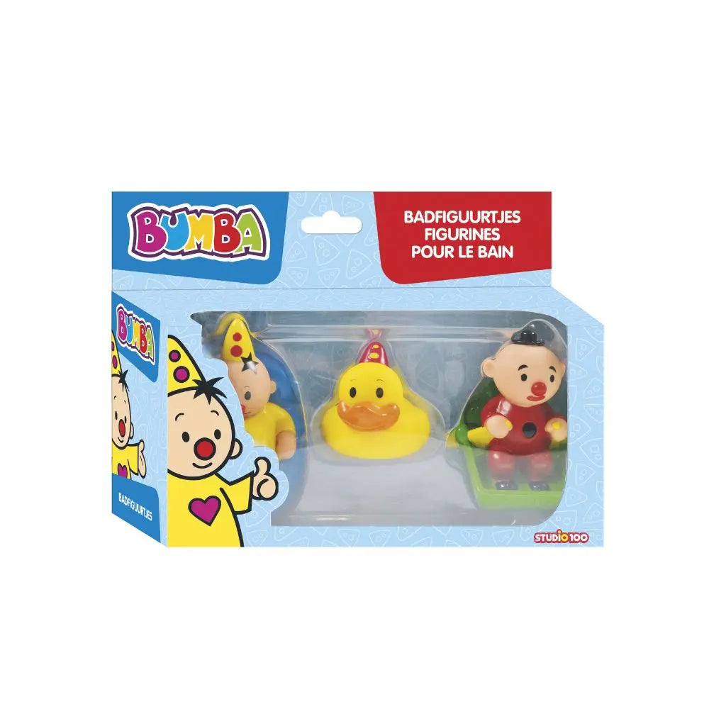 Bumba Badfiguurtjes Bumba - 3 stuks
