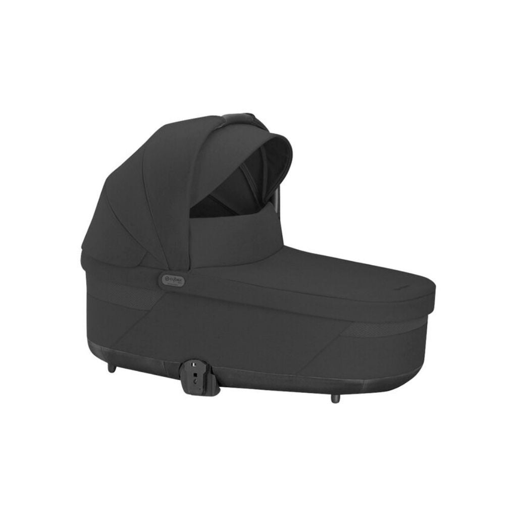 Cybex Poussette Balios S Lux Moon Black + nacelle