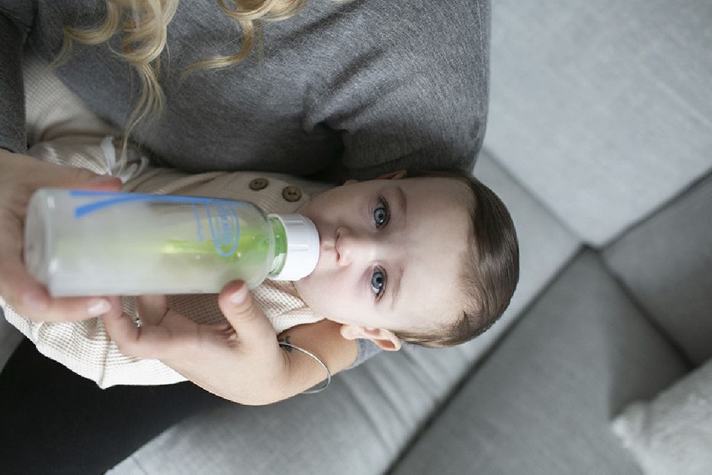 Dr. Brown's Biberon en verre Options+ à col étroit transparent 250 ml