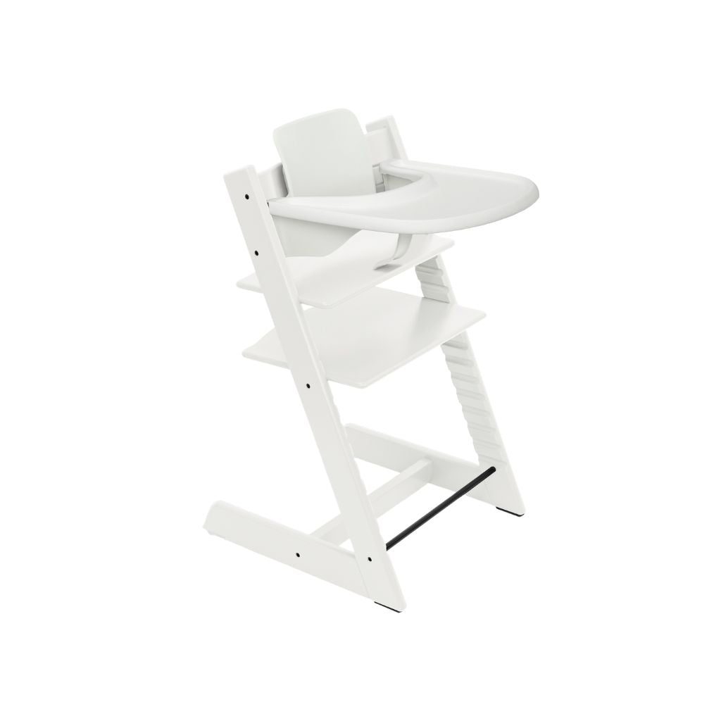Stokke® Eetstoel Tripp Trapp® + Baby Set² + eettablet wit