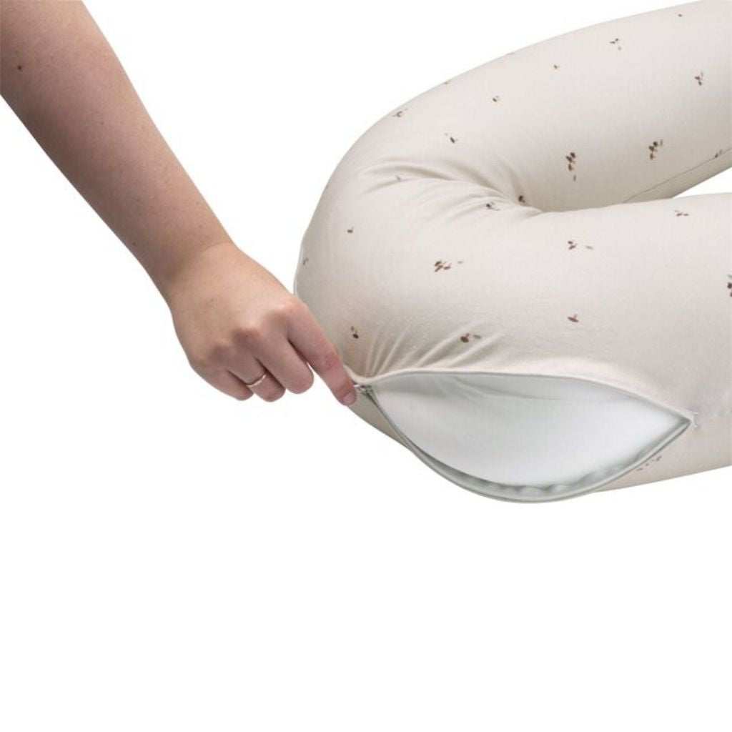 doomoo Housse pour coussin d'allaitement Softy Mushrooms