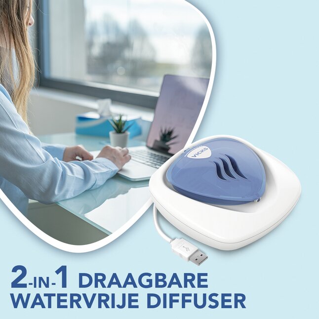 Vicks Diffuseur de parfum romarin et lavande