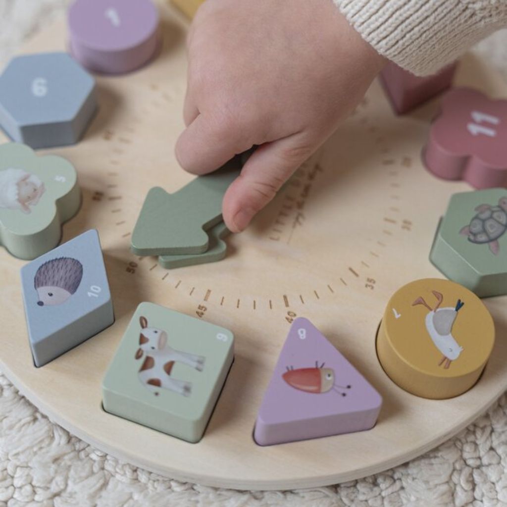Little Dutch Puzzle horloge Little Farm
