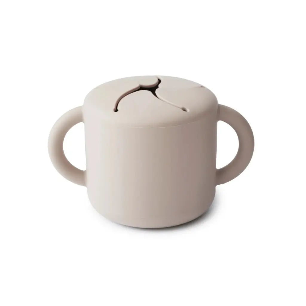 Mushie Snackbeker Ivory