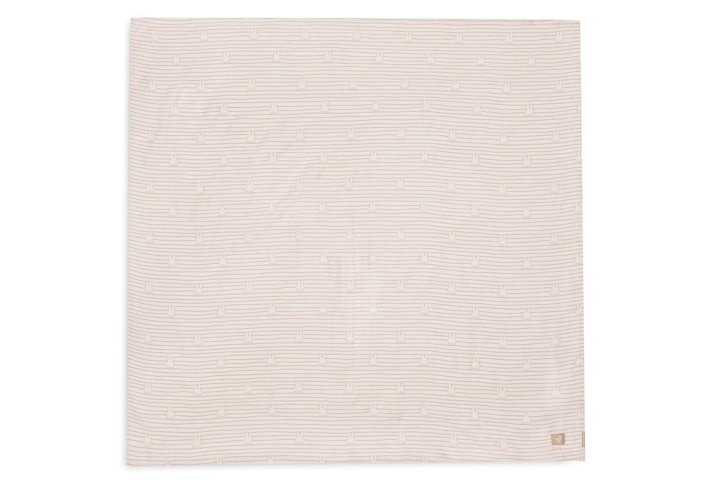 Jollein Tetradoek XL Nijntje Stripe Biscuit - 2 stuks