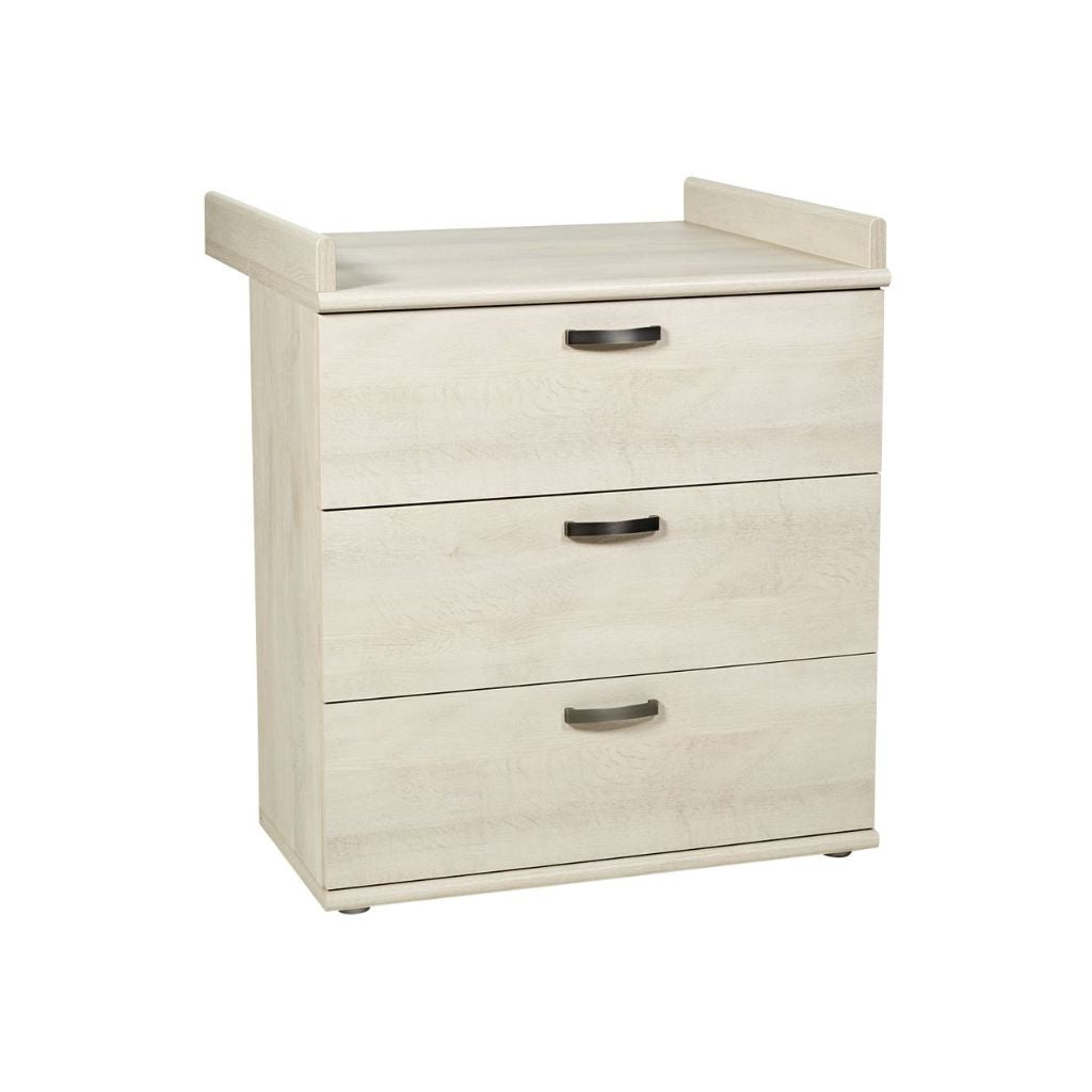 Neyt Chambre de bébé 2 pièces (lit évolutif + commode) Olivia