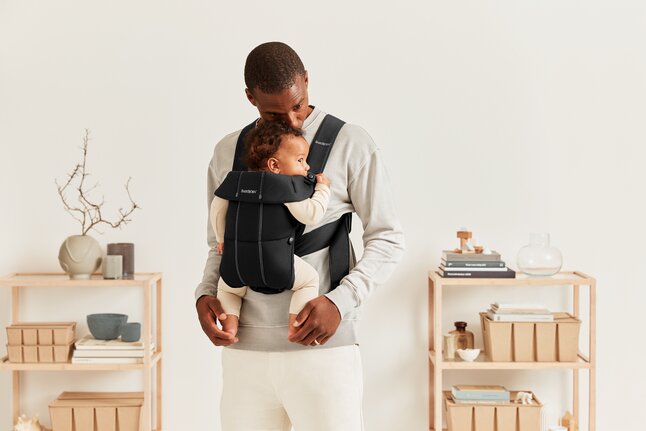BabyBjörn Porte-bébé ventral Mini noir