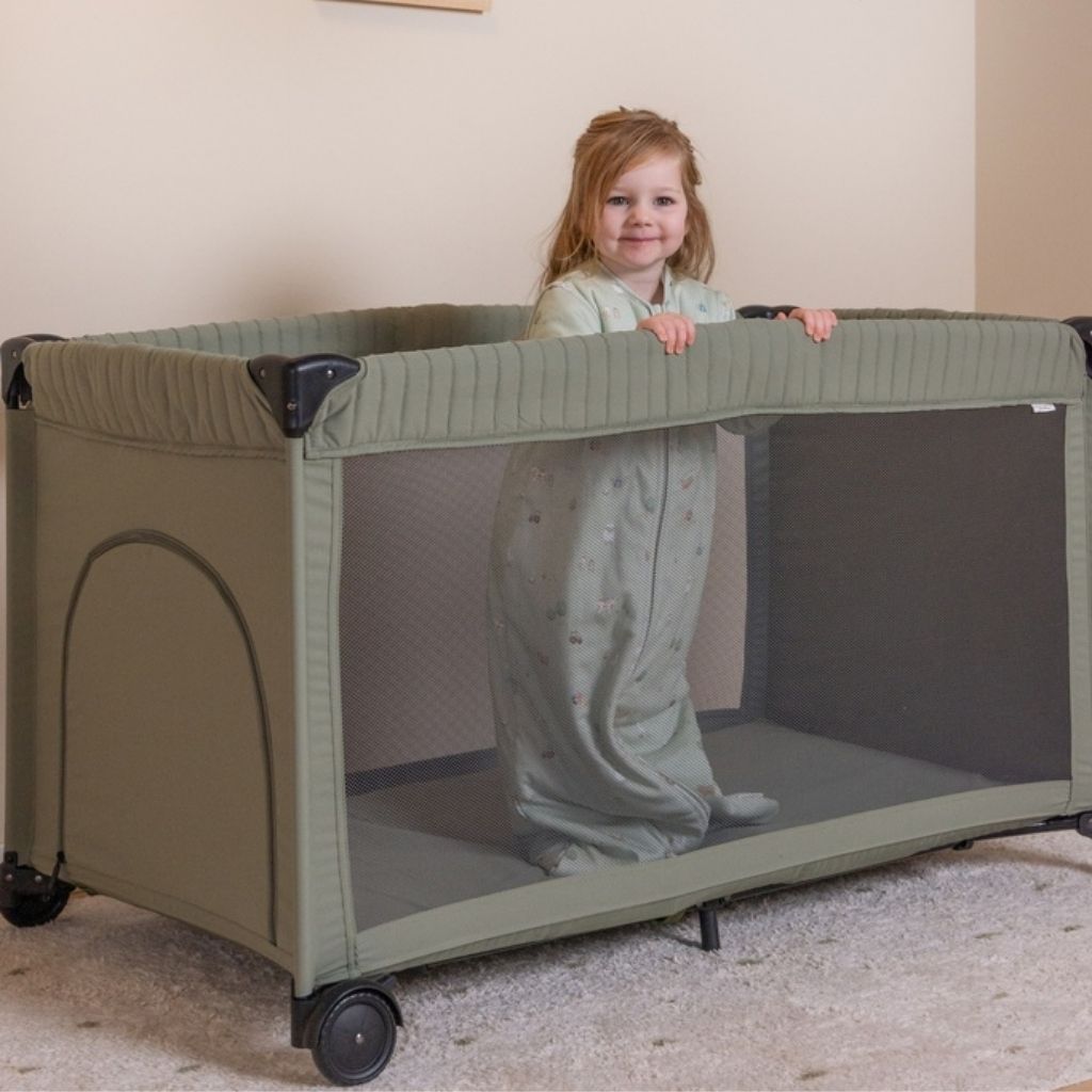 Little Dutch Lit de voyage vert olive