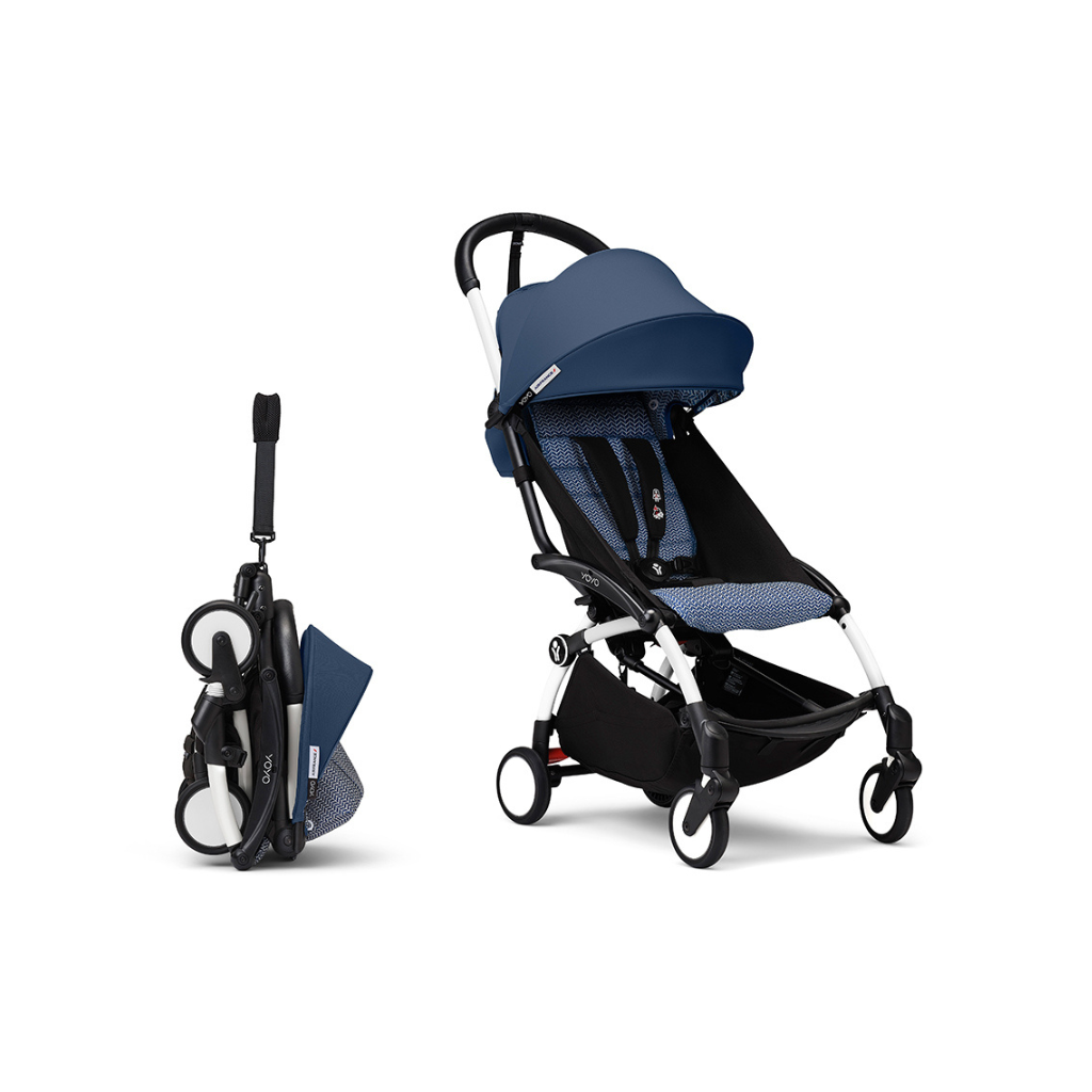 Stokke® Siège pour poussette YOYO³ 6+ Bleu Air France