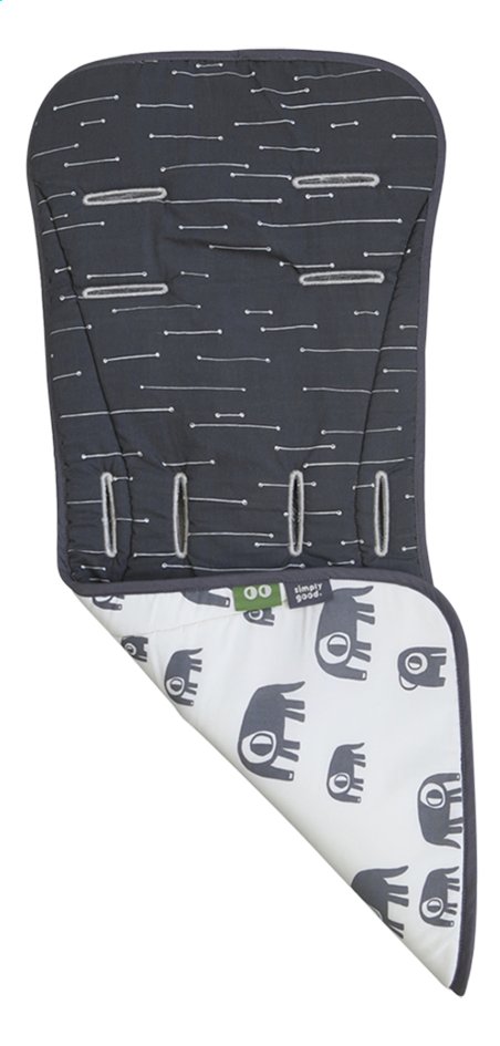 Simply Good Coussin éléphant/flèche cream