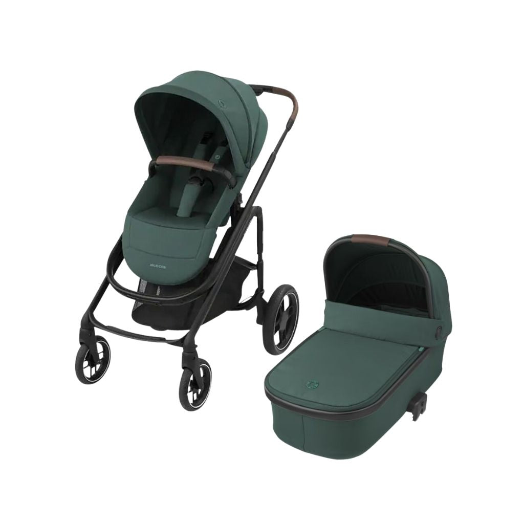 Maxi-Cosi 3-in-1 Kinderwagen Plaza+ Essential Green
