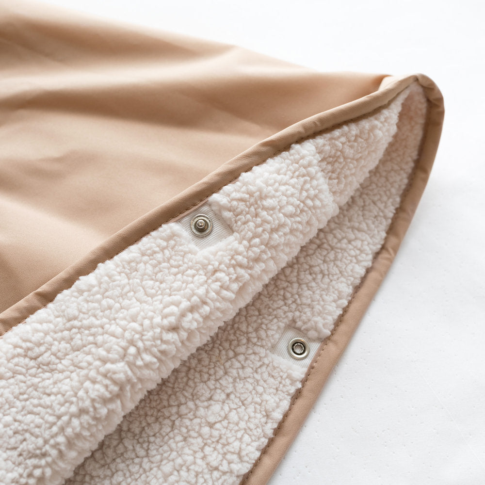 Bemini Poncho de voyage Teddy & Coated Waterproof Natural