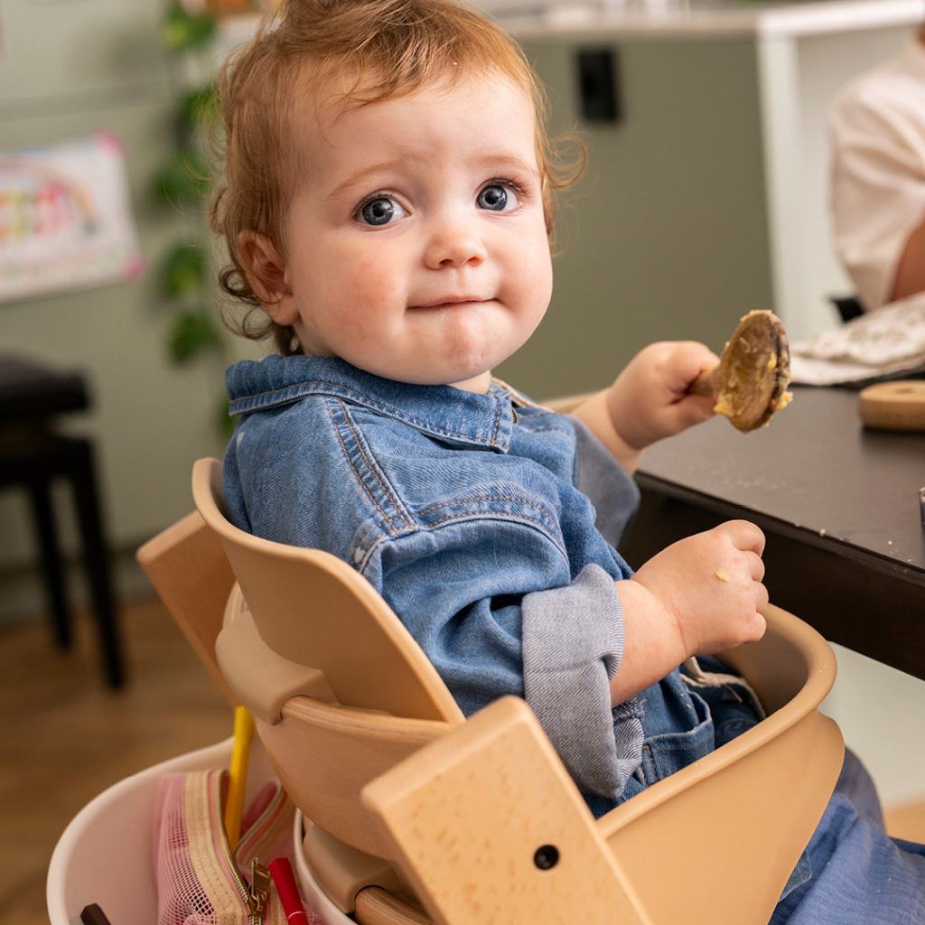 Stokke® Eetstoel Tripp Trapp® + Baby Set² Naturel