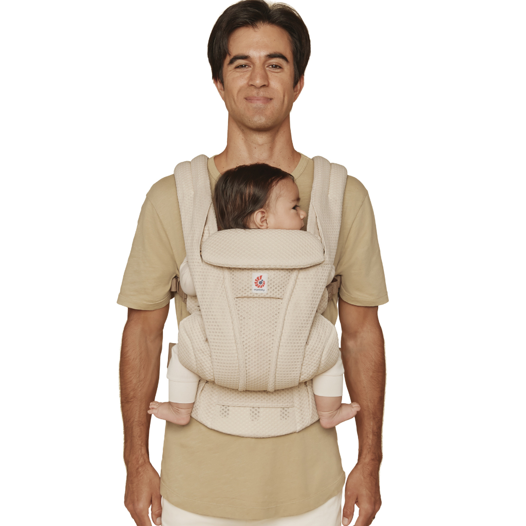 Ergobaby Porte-bébé Omni Deluxe Mesh Natural Beige