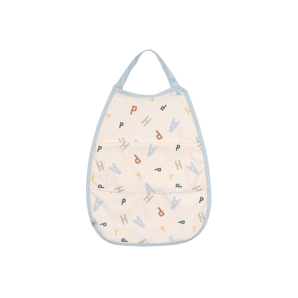 Lässig Bavoir Happy Fruits Light blue