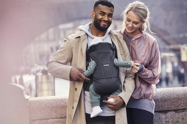 BabyBjörn Porte-bébé ventral Move anthracite