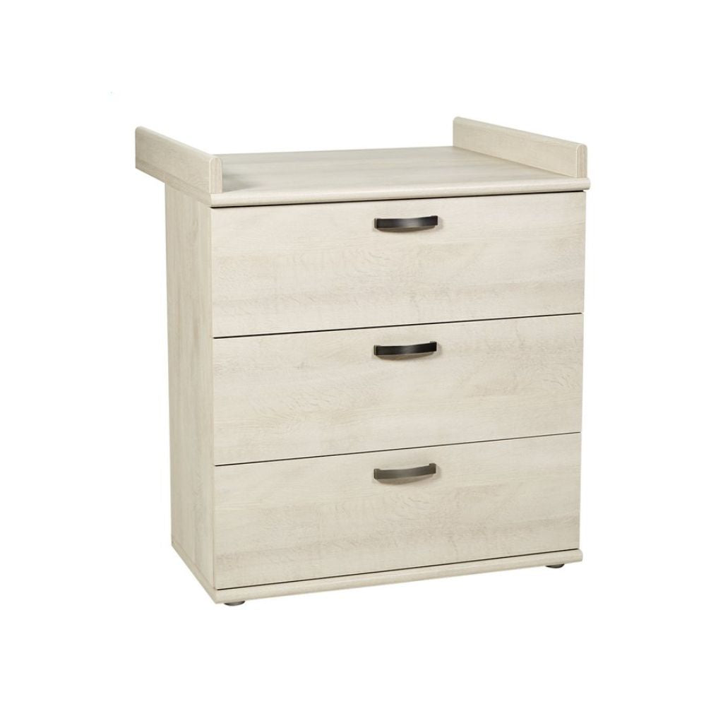 Neyt Chambre de bébé 3 pièces (lit évolutif + commode + armoire 2 portes) Olivia