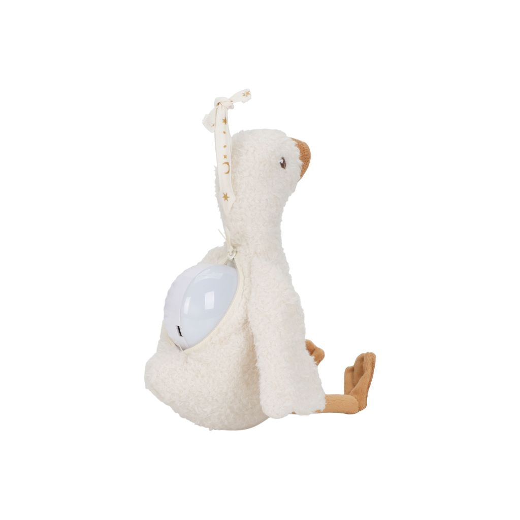 Little Dutch Knuffel met licht en geluid Little Goose