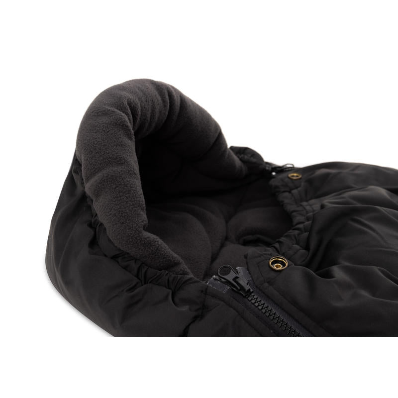 Jollein Voetenzak voor draagbare autostoel groep 0+ Puffed zwart