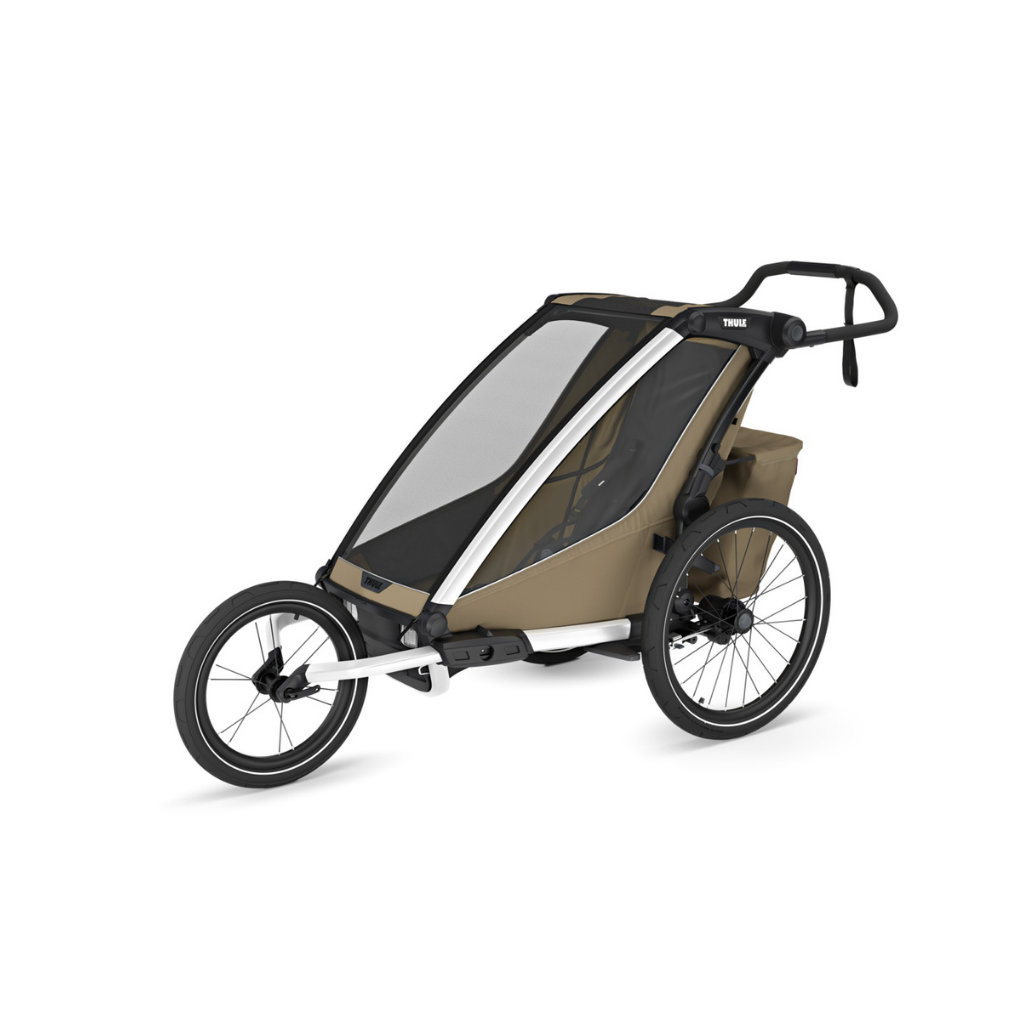 Thule Remorque de vélo Chariot Cross simple Faded Khaki