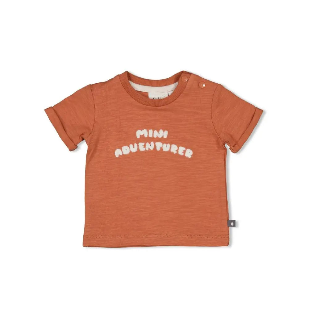 Feetje T-shirt - Mini Adventurer m 62 Brique Jongens