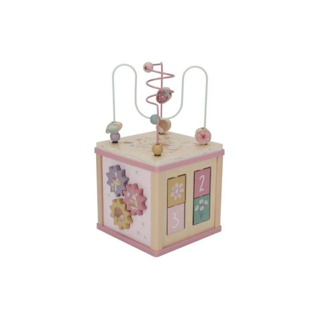 Little Dutch Cube d'activités en bois Fairy Garden
