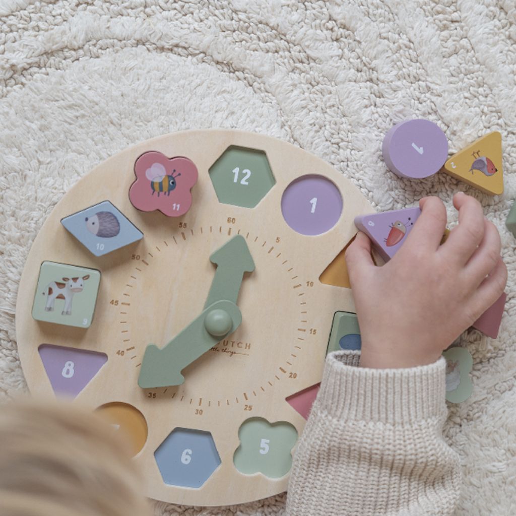 Little Dutch Puzzle horloge Little Farm